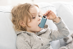 Child Asthma sufferer