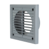 Image of External Terminations Louvre Grilles with 125mm Ø Spigot - Grey