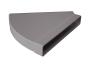 Rigid Ducting - Horizontal 45° Bend - System 60 - 204 x 60mm Image of Rigid Ducting - Horizontal 45° Bend - System 60 - 204 x 60mm